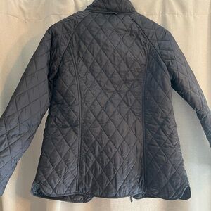 Barbour navy woman’s quilted jacket